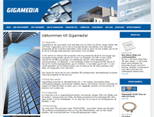 Tablet Screenshot of gigamedia.se